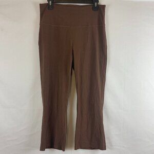 Lululemon Groove Super-High Rise Crop 23" Nulu Brown 12